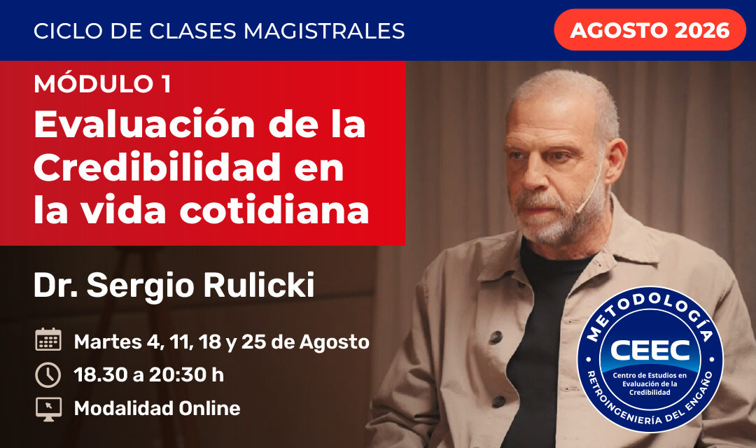 MÓDULO 1: EVALUACIÓN DE LA CREDIBILIDAD EN LA VIDA COTIDIANA