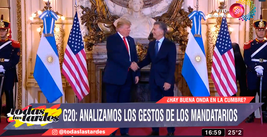 G20: Análisis de los gestos de los mandatarios Donald Trump y Mauricio Macri