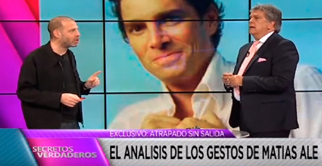 Sergio Rulicki en el programa Secretos Verdaderos con Luis Ventura por América TV