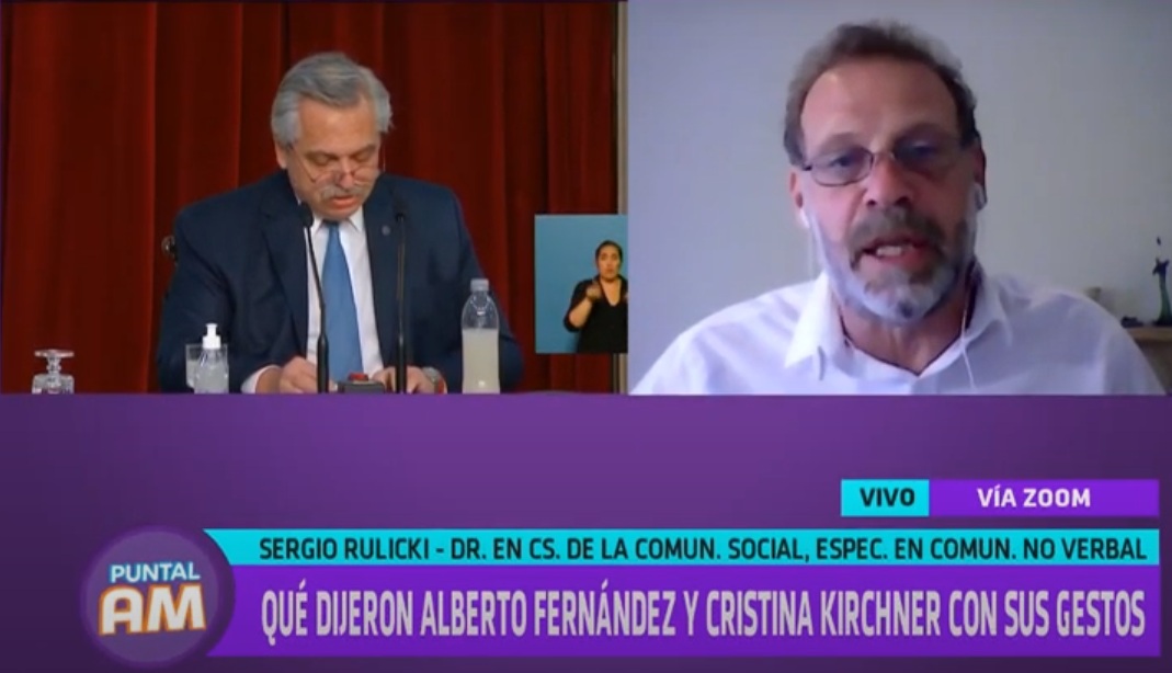 Entrevista al Dr. Sergio Rulicki en Puntal AM. La Comunicación No Verbal en el inicio de sesiones en el Congreso 2021