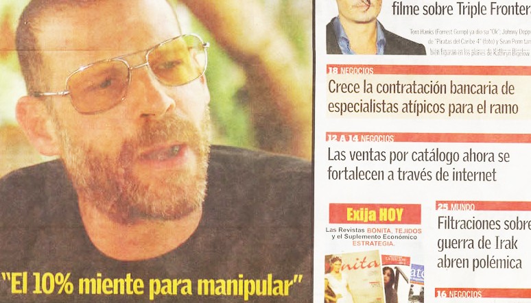 Nota del Dr. Rulicki en Diario La Nación de Paraguay (Domingo)
